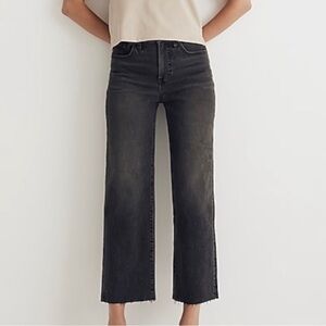 Madewell Perfect Vintage wide leg crop